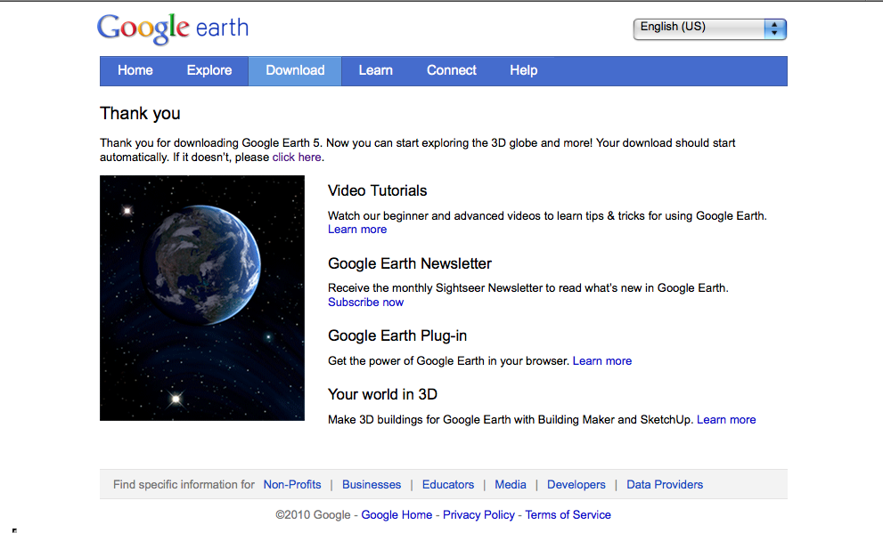 google live earth for mac